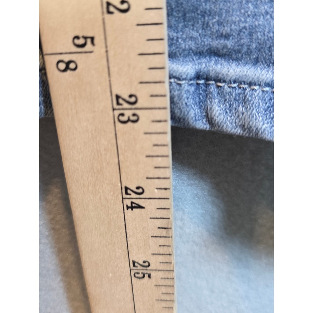 Laurie Felt Silky Denim Curve Ankle Skinny Jeans Light Wash 2XP Comfort Waist - Picture 10 of 15